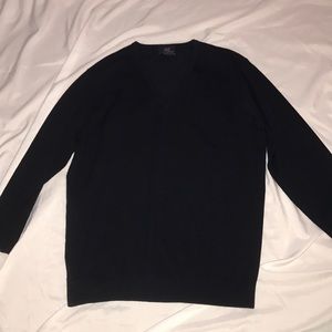 Navy blue brooks brother sweater.